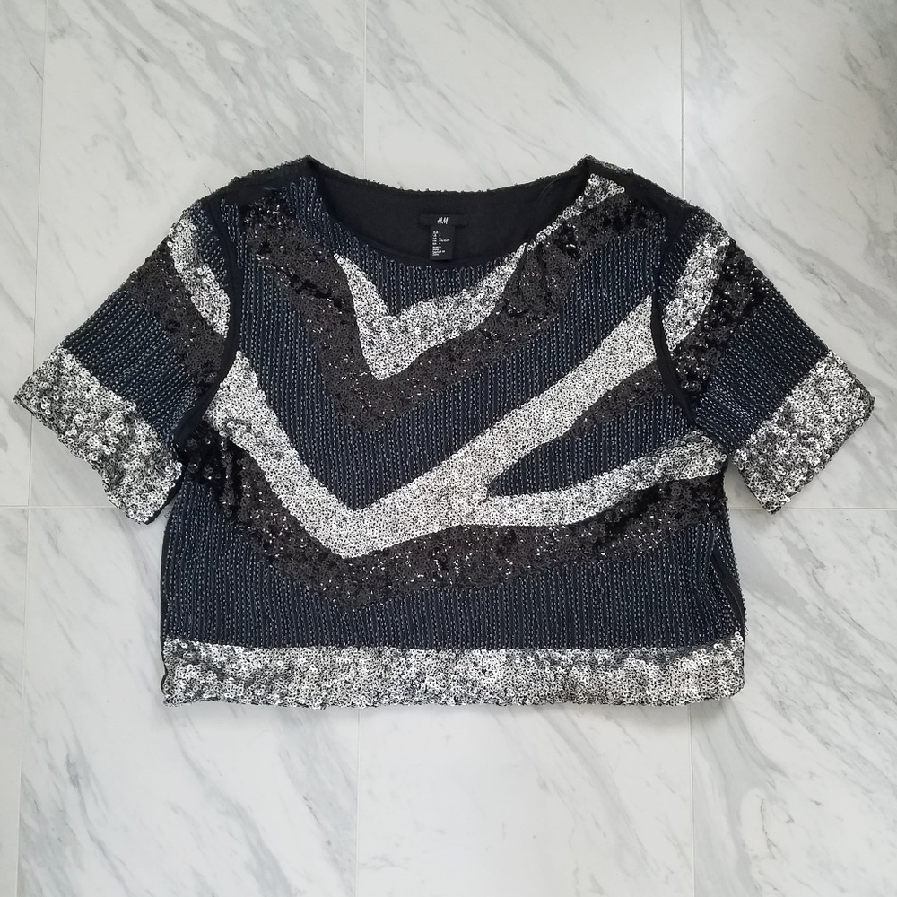 H&M Sparkle Top